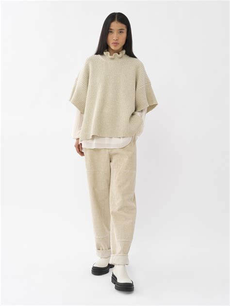 See By Chloé Corduroy Cargo Trousers .